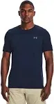 UNDER ARMOUR - Men's Seamless Logo Short Sleeve T-Shirt Navy1361131 408 - BALAAN