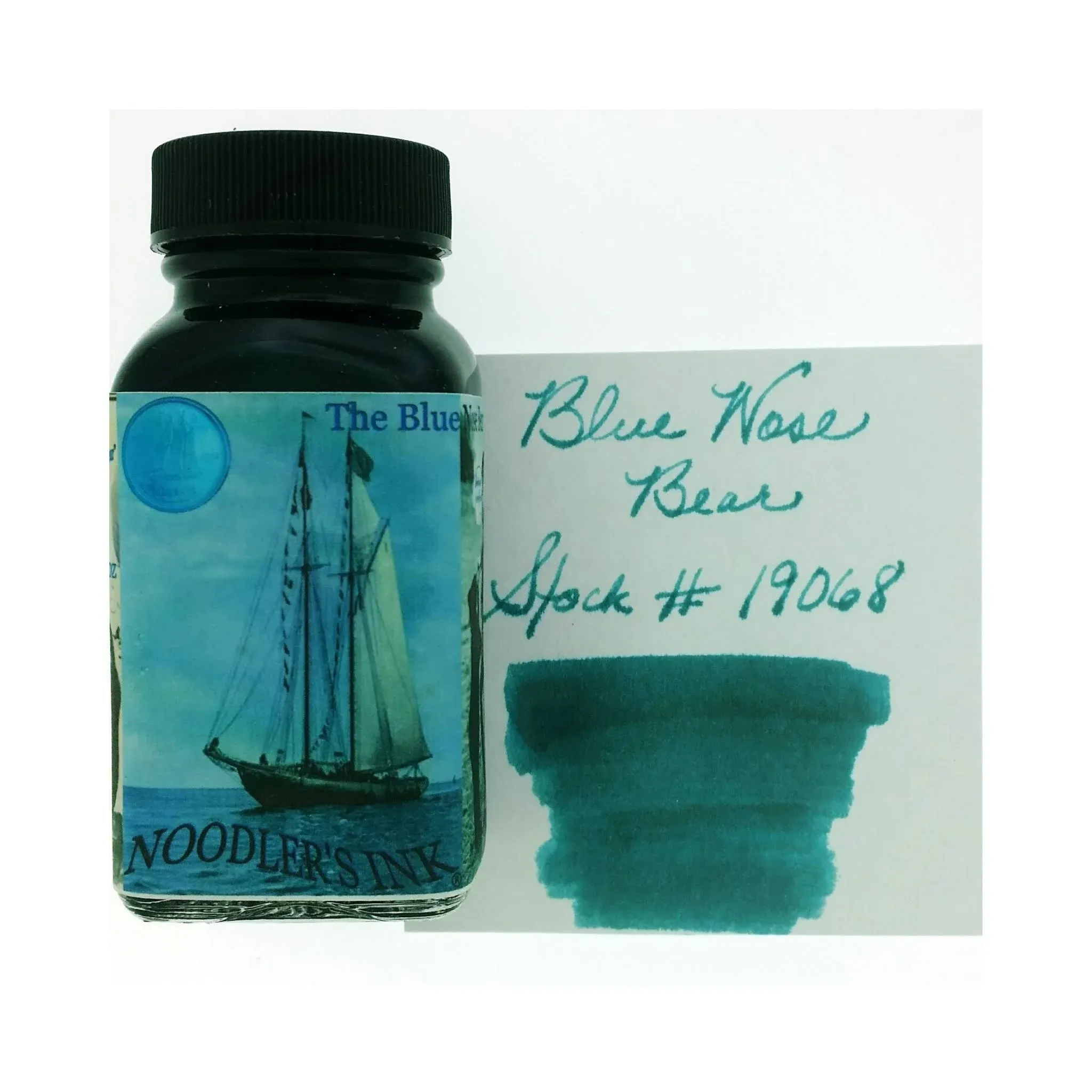 NOODLERS Fountain Pen Ink Bottle - 3oz - BLUE NOSED BEAR