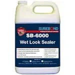 SB-6000 G Wet Look Sealer Water-Based, Water-Based Polymer Blend Resin, Darkenin