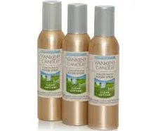 Yankee Candle Clean Cotton Concentrated Room Spray 3-Pack