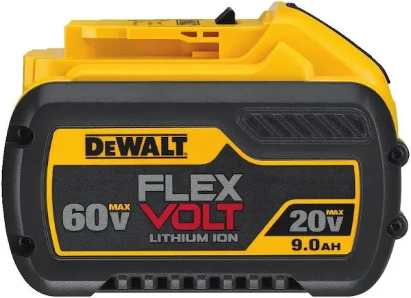 For DEWALT for DCB609 20V/60V MAX FLEXVOLT Li-Ion  9.0Ah Battery DCB609-2 DCB606