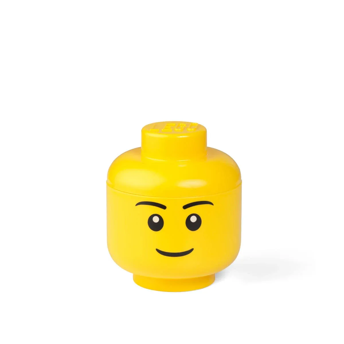 LEGO Storage Head Small Boy [New Toy] Yellow, Brick