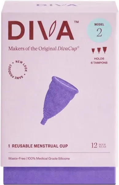 PurelyShea Organics Diva Cup Menstrual Cup Model 2