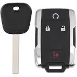 1 Set 315MHz Keyless Entry Remote Ignition Transponder Key for GMC Sierra