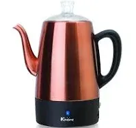 Euro Cuisine PER08 8-Cup Copper Electric Percolator