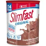 Slimfast Original Meal Replacement, Creamy Milk Chocolate,14 Servings (Pack Of 3