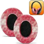 Beats Studio 3 Replacement Ear Pads by Wicked Cushions Hex Red