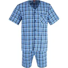 Hanes Men's Short Sleeve Short Leg Pajama Set