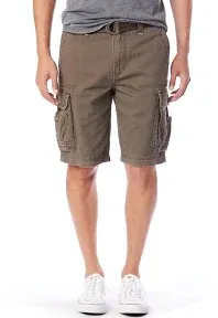 Unionbay Men's Survivor Belted Cargo Shorts