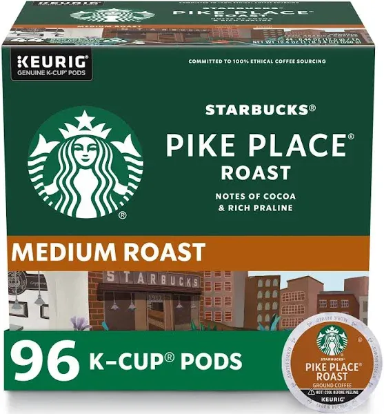 Starbucks K-Cup Pike Place Roast Coffee