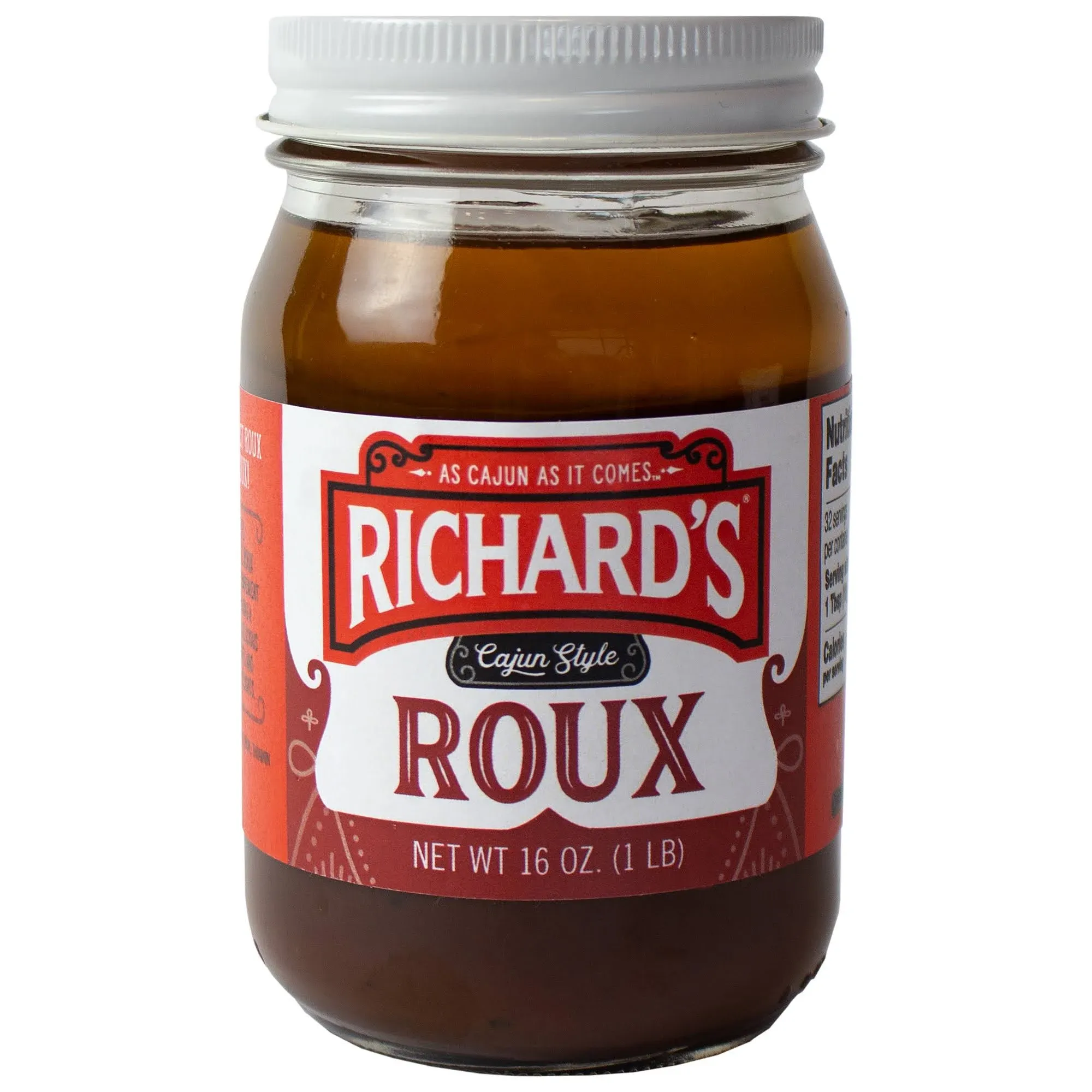 Richard's Cajun Style Roux 16 oz Jar