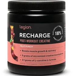 Legion Athletics, Recharge, Post-Workout Drink, Fruit Punch