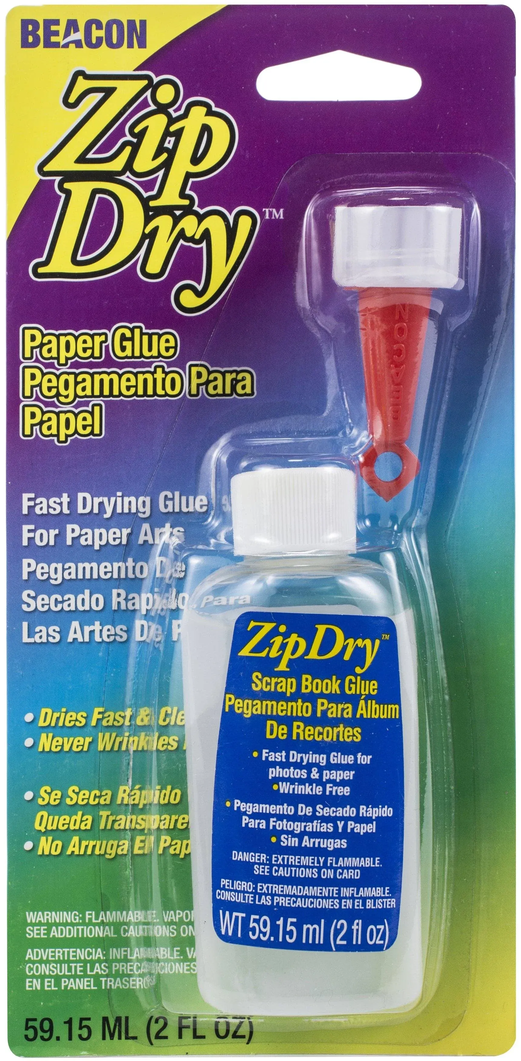 Beacon Zip Dry Paper Glue Permanent Adhesive