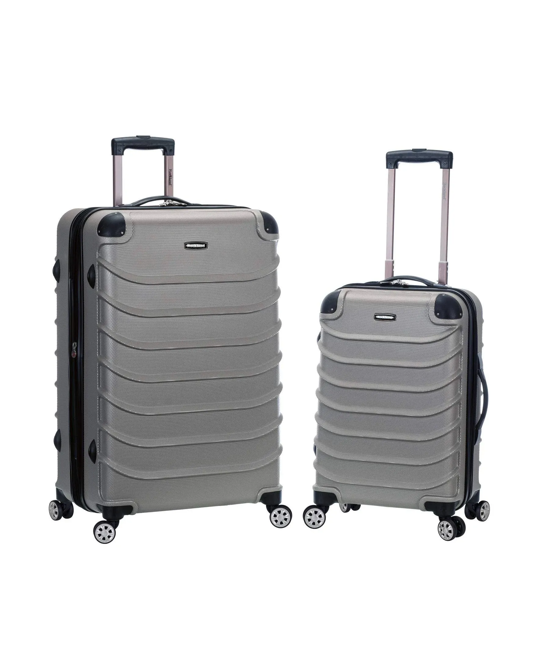 Rockland Speciale 2-Pc Expandable ABS Spinner Set