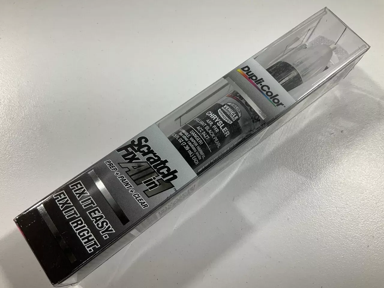 Dupli-color ACC0427 Touch Up Paint Scratch Fix Pen AXR PXR BRILLIANT BLACK PEARL