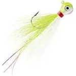 VMC Bucktail Jig Chartreuse White 3/4oz BKJ34-CHW