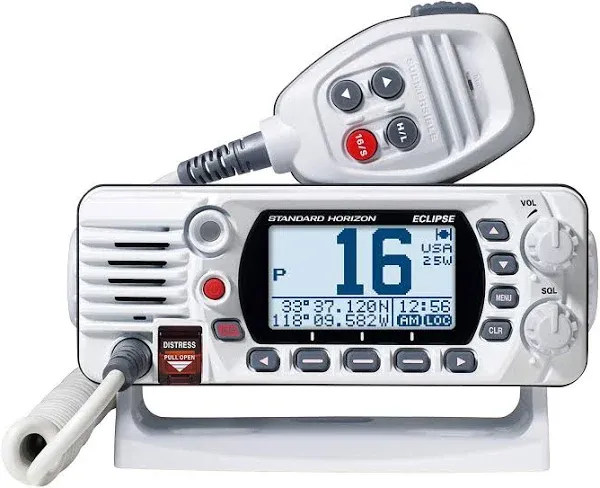 STANDARD HORIZON GX1400G WHITE  FIXED MOUNT VHF WITH GPS