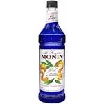 Monin Premium Blue Curacao Flavoring Syrup 544SYPAR007A