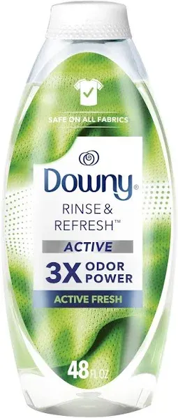 Downy Rinse &amp; Refresh Laundry Odor Remover and Fabric Softener, Fresh Lavender