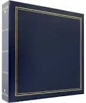 MCS Library Collection 400-Pocket 4x6 Photo Album, 80 Pages, Black