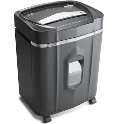 Aurora AU1640XA Anti-Jam 16 Sheet Crosscut Paper/CD and Credit Card/ 5 Gal Pullout Basket Shredder, 30 Minutes Continuous Run Time and Aurora SL16 Professional Grade Synthetic Shredder Oil, 16 Oz Flip-Top Leak Proof Bottle