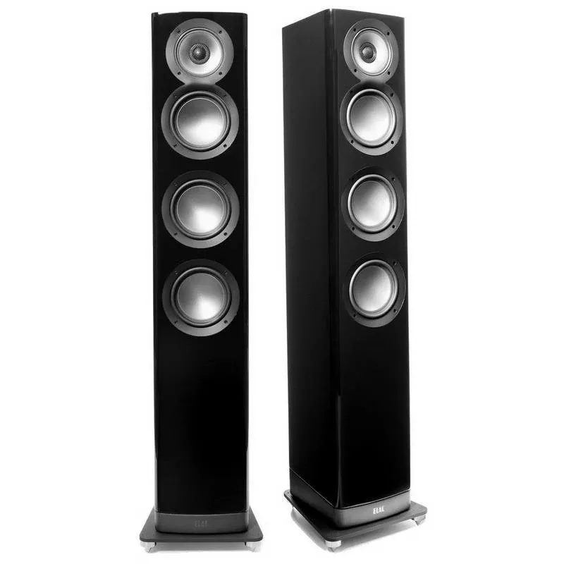 Elac Navis F51 Floorstanding Speakers Black Gloss