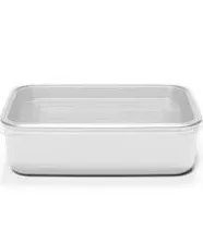 U Konserve Stainless Steel Rectangle Container Silicone Lid