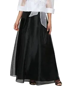 Alex Evenings Plus Size Organza Ball Skirt