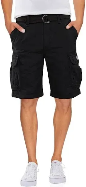 Unionbay Men's Survivor Belted Cargo Shorts