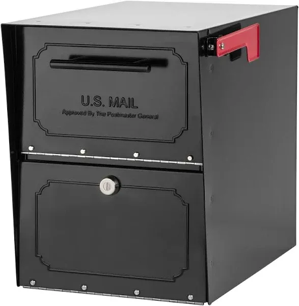 Architectural Mailboxes Oasis Classic Galvanized Steel Post Mount Mailbox