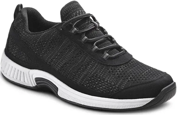 Orthofeet Men's Orthopedic Knit Lava Sneakers