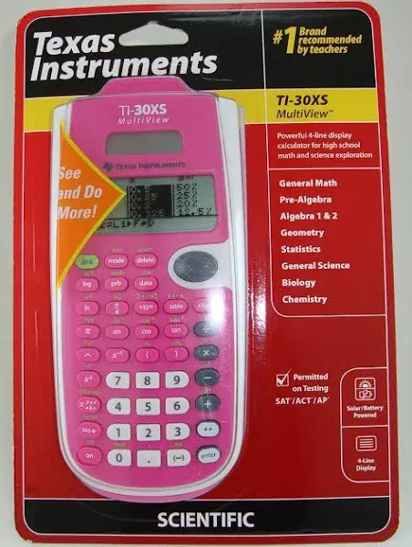 Texas Instruments TI30XS MultiView Scientific Calculator (TI30XSMV)