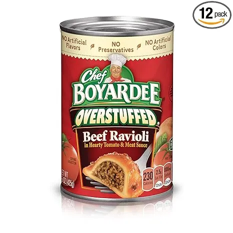 Chef Boyardee Beef Ravioli Sauce