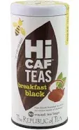 HiCAF® Breakfast Black Tea Bags - Tin 50 Tea Bags - Huckle Bee Farms LLC