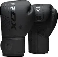 RDX Boxing Gloves, Pro Training Sparring, Maya Hide Leather, Muay Thai MMA Kickboxing, Men Women Adult, Heavy Punching Bag Focus Mitts Pads Workout, Ventilated Palm, Multi Layered, 8 10 12 14 16 18 Oz