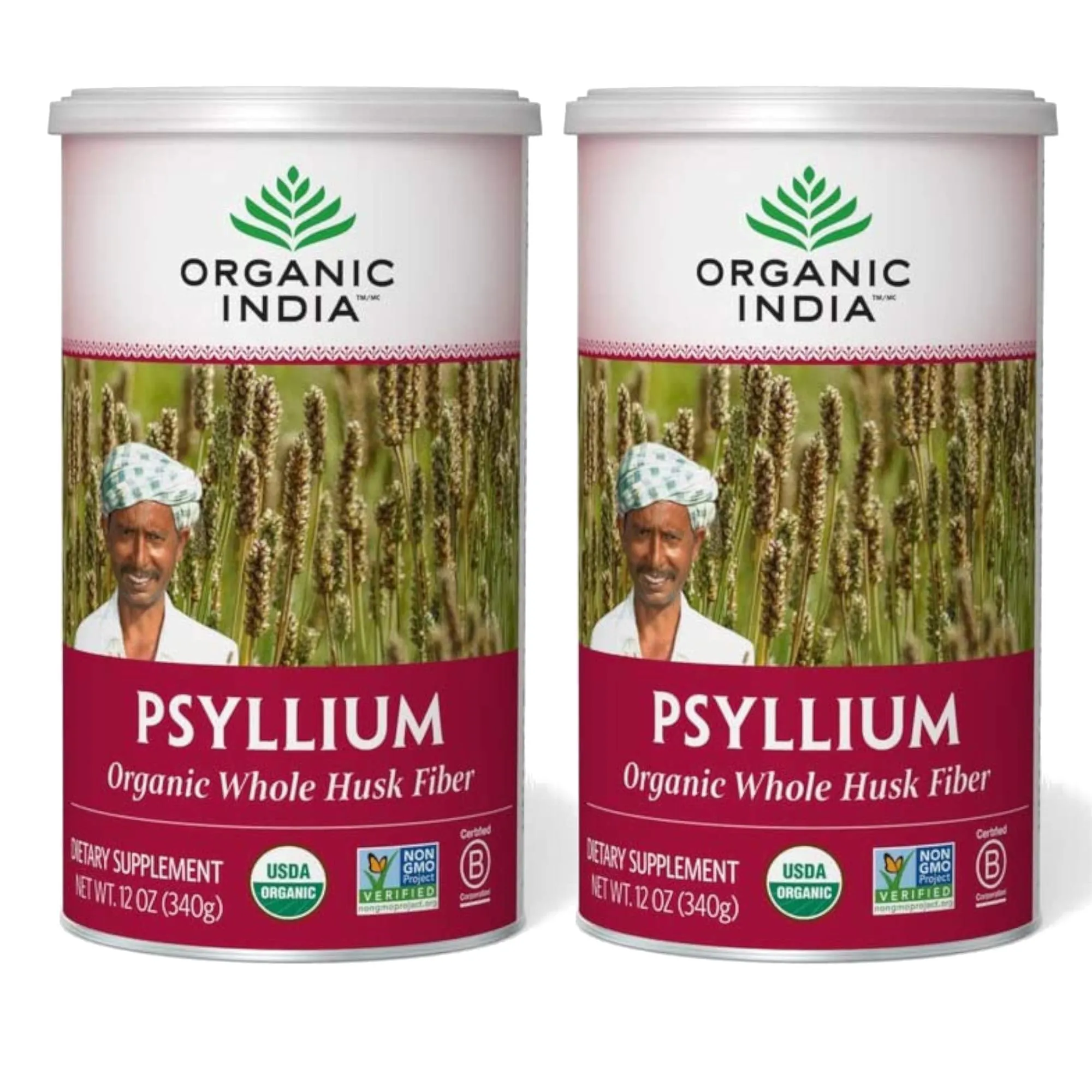 Organic India Whole Husk Psyllium