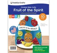 FreshCut Crafts Fruit of The Spirit Bible Craft Kit