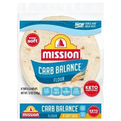 Mission Carb Balance Flour Tortillas