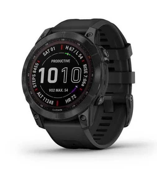 Garmin Fenix 7 Sapphire Solar - Black