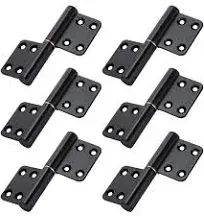 6 Pcs 4 inch Lift Off Hinges Flag Hinges Door Hinge Lift-Off Hinge Removable