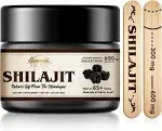 Sennasi Shilajit Pure Himalayan Organic Shilajit Resin - 600mg Maximum Potency Natural Organic Shilajit Resin with 85+ Trace Minerals & Fulvic Acid