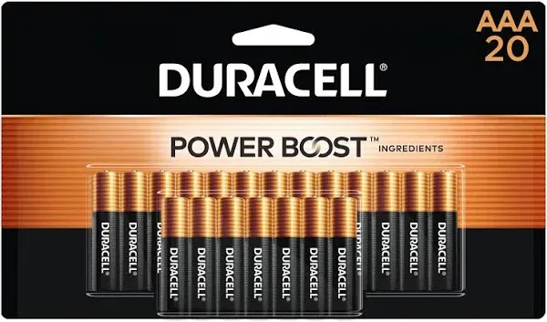 AAA Duracell Coppertop Alkaline Batteries