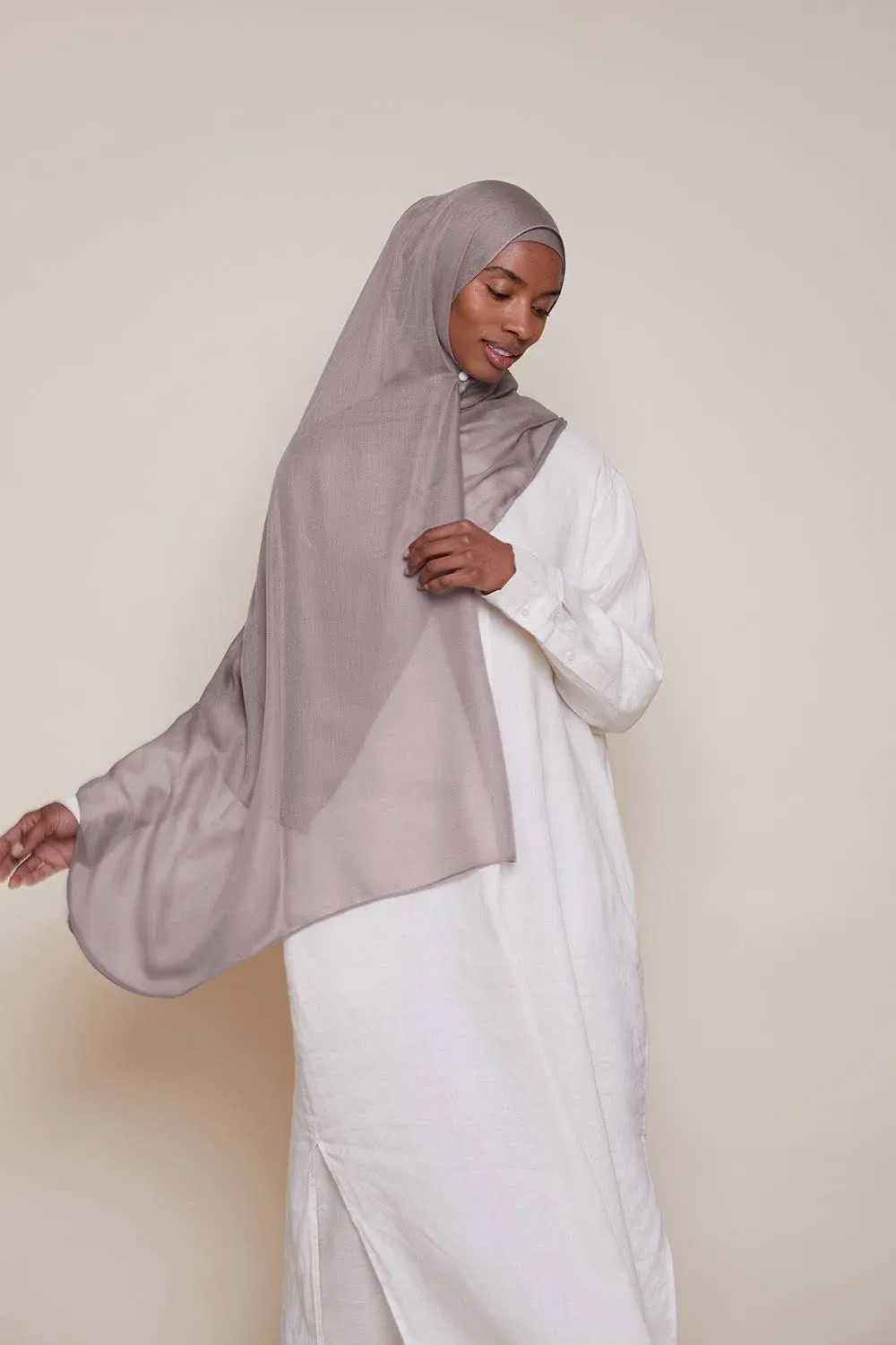 Breathable Modal Hijab - Etherea