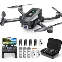 GPS Drone with 4K UHD Camera for Adults, TSRC Q7 Foldable FPV RC Quadcopter with