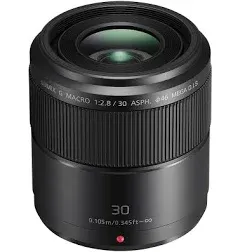 Panasonic Lumix G 30mm f/2.8 MEGA OIS Macro Lens