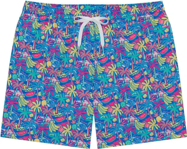 Chubbies Men's The Tropical Bunches 5.5" Swim Trunk