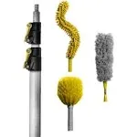 DOCAZOO DocaPole Microfiber Duster with Telescopic Extension Pole