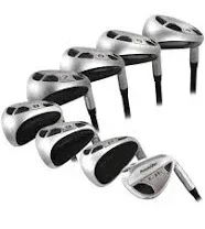 PowerBilt EX-550 R-Flex Men&#039;s Hybrid Iron Golf Set