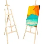 Nian Feng Easel Stand for Painting, Wooden Easel for Painting Canvas, Art Easel for Adults, Adjustable&Folding, for Drawing, Wedding Sign, Poster,