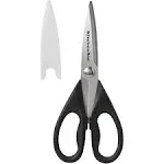 KitchenAid 4.5 in. L Plastic/Stainless Steel Kitchen Shears 1 pc.